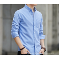 Custom Men's cotton dress shirts comfortable casual shirts